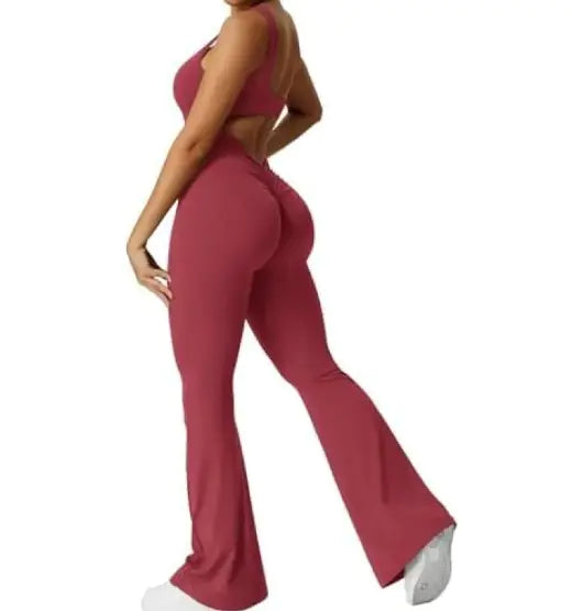 V-Back FlexiFit Jumpsuit