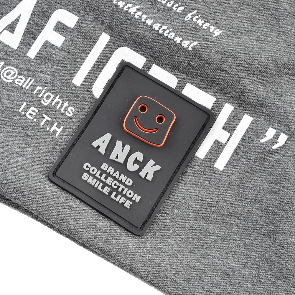 Men's Beanie Hats Autumn Outdoor Thin Casual Skullies Beanies Printing