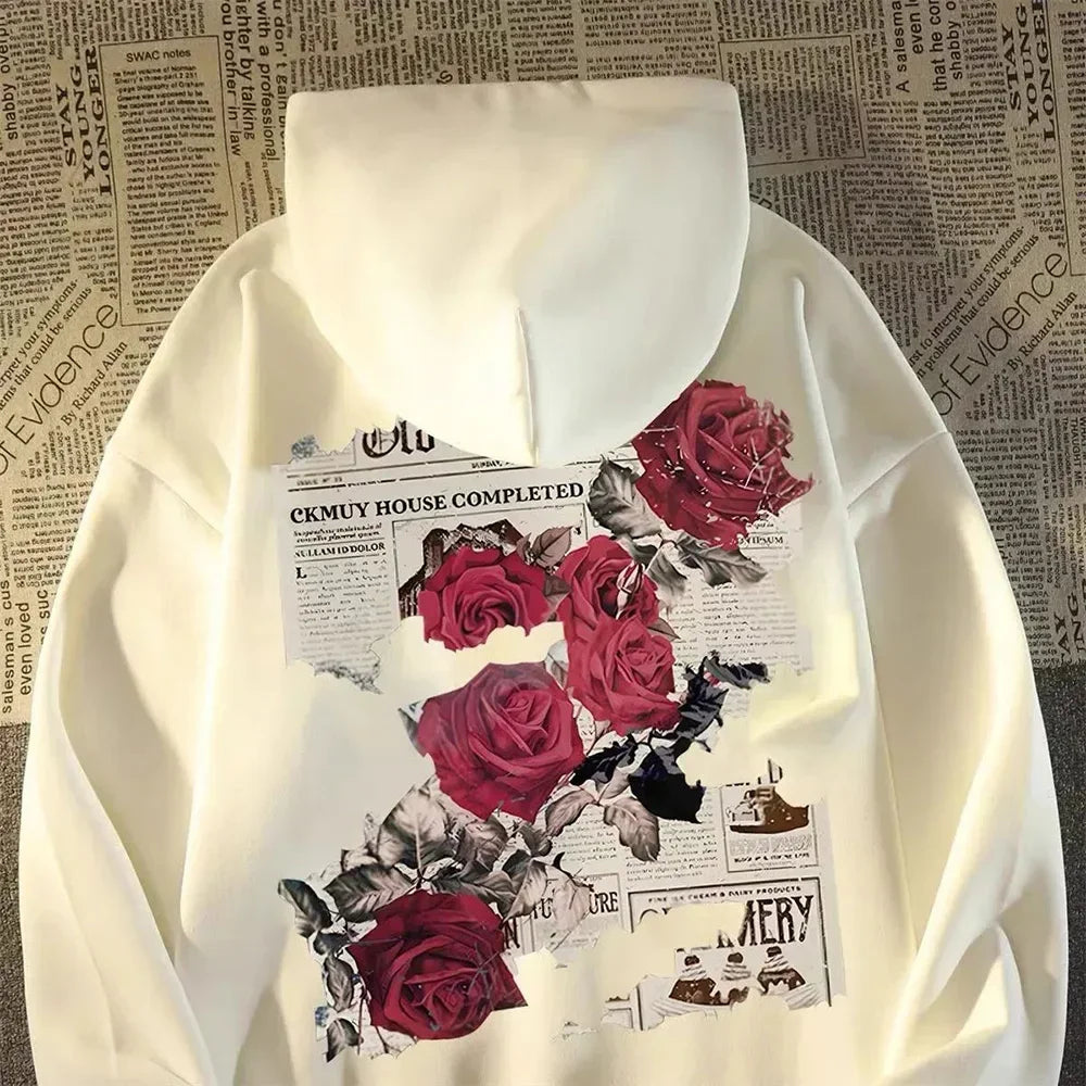 Vivid Rose Hoodies