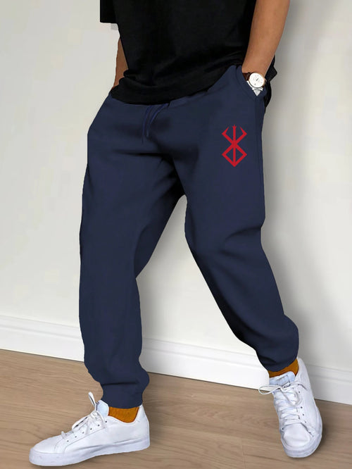 Men's Casual Pants Fashion Drawstring Casual Pants Joggers Workout