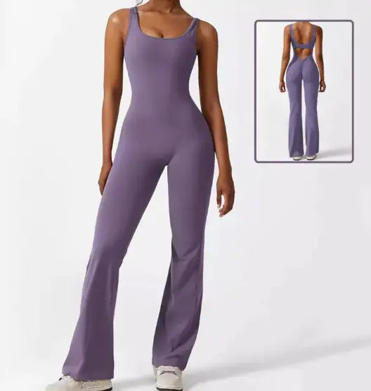 V-Back FlexiFit Jumpsuit