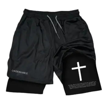 FaithFlex Men's Workout Shorts