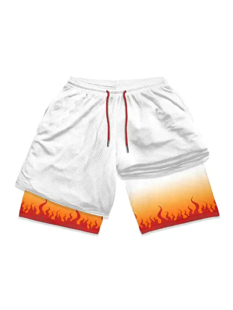 Anime Flex 2-in-1 Workout Shorts