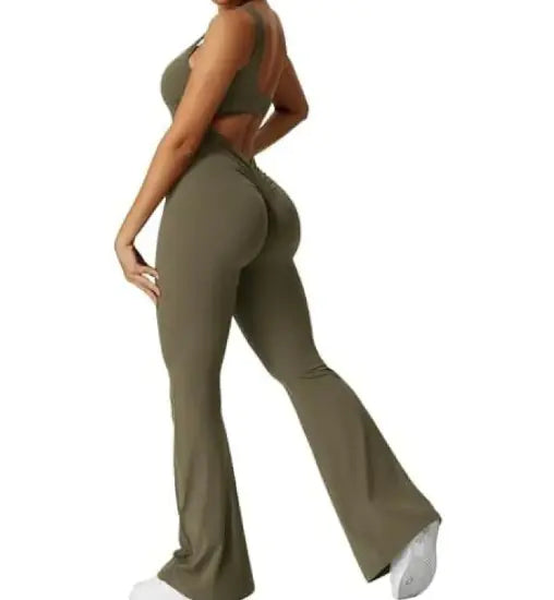 V-Back FlexiFit Jumpsuit