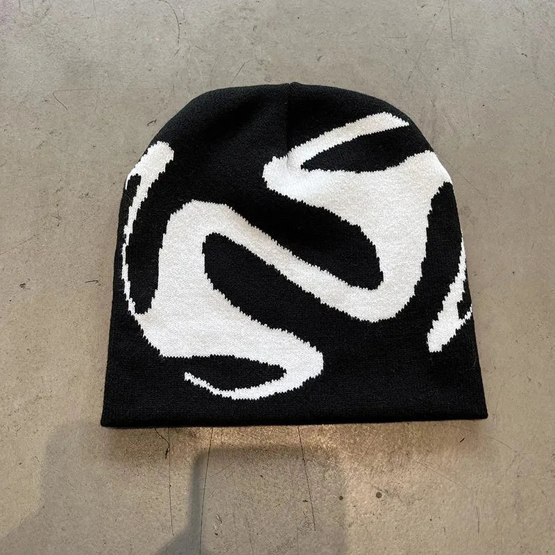 Knitting Beanies Goth Tooth Caps