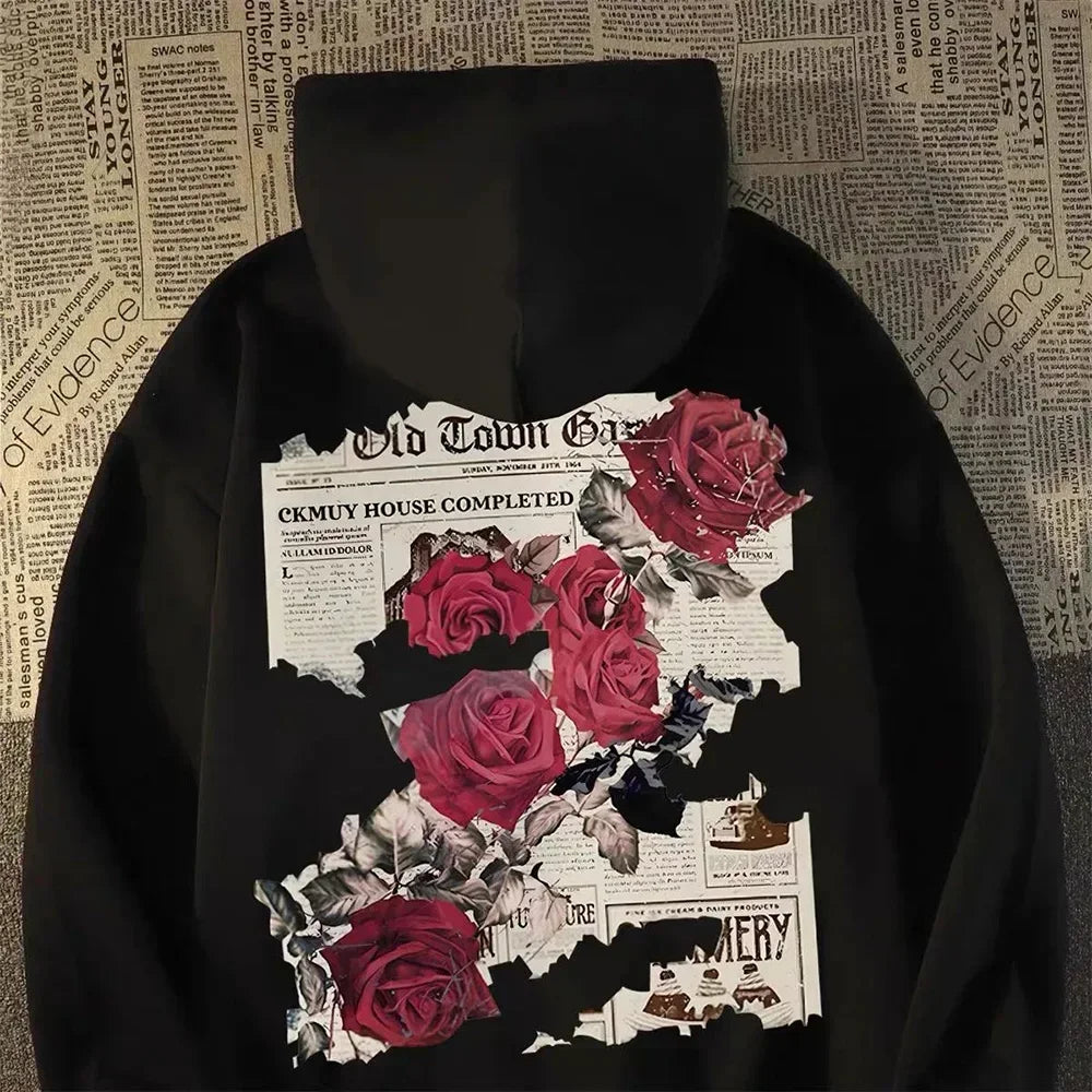 Vivid Rose Hoodies