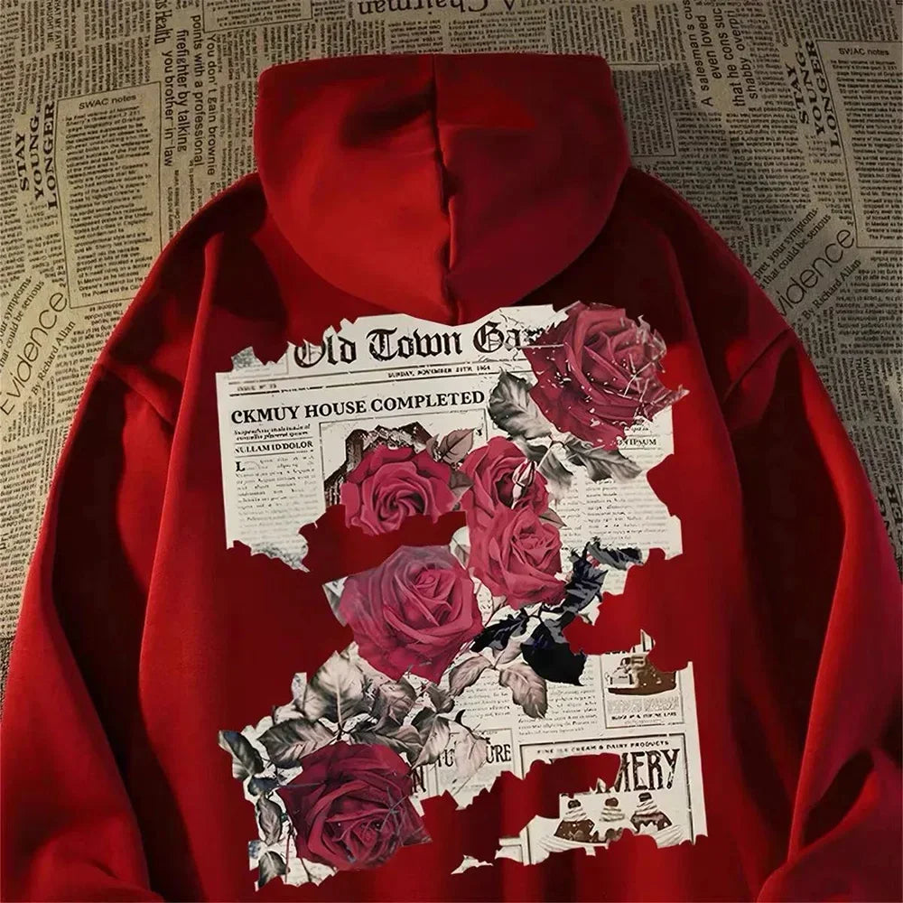 Vivid Rose Hoodies