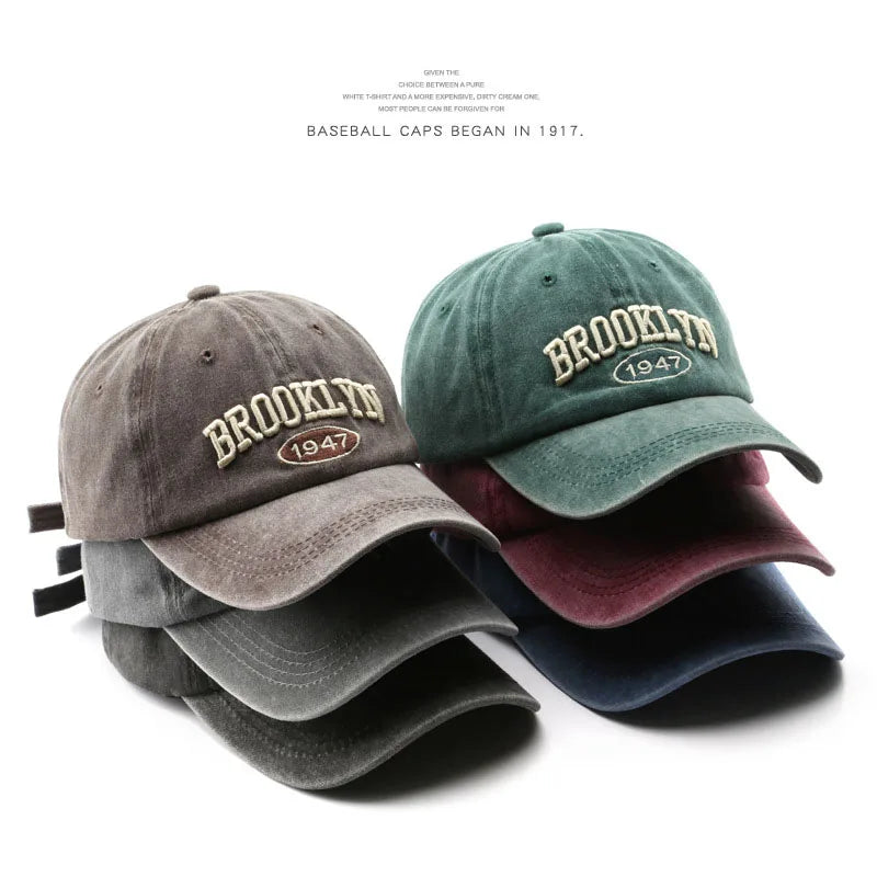 Retro Brooklyn Baseball Caps