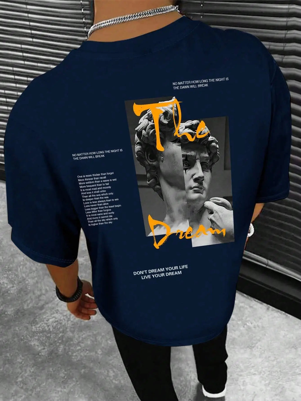 Don'T Dream Your Life Live Your Dream Men Clothes Fashion Summer